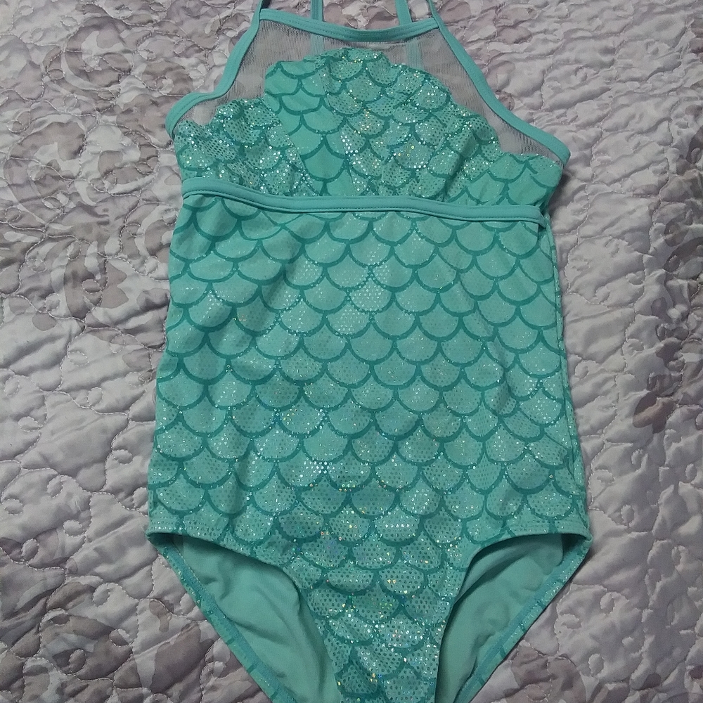Justice mermaid bathing suit